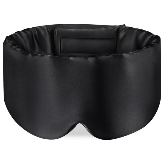 100% Mulberry Silk Sleeping Mask Eyepatch Blocking Light Eyemask Soft Padded Travel Sleeping Aid for Sleep Patch Slaapmasker